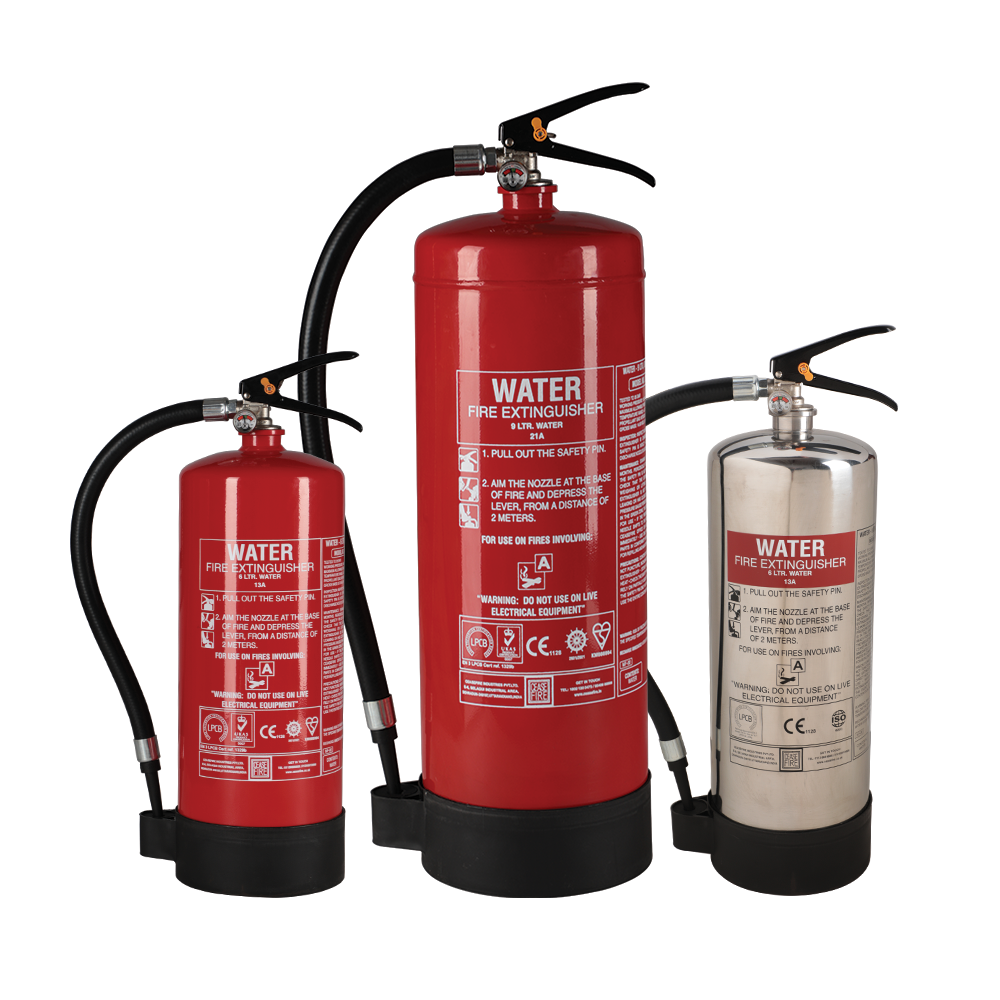 Water Based Portable Fire Extinguishers