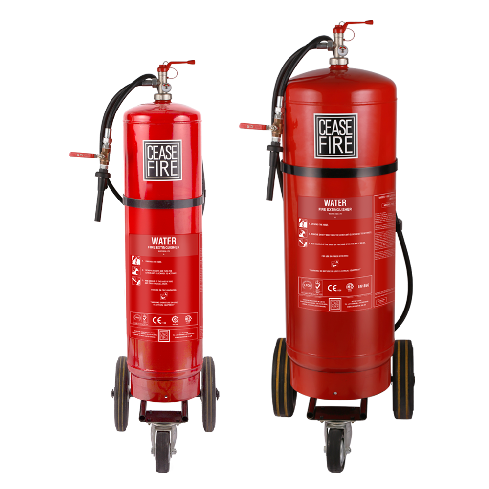 Water Based Trolley Mounted Fire Extinguishers